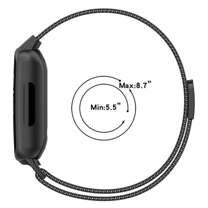 Bracelet de montre milanais en métal xDfind, For Fitbit Inspire 3