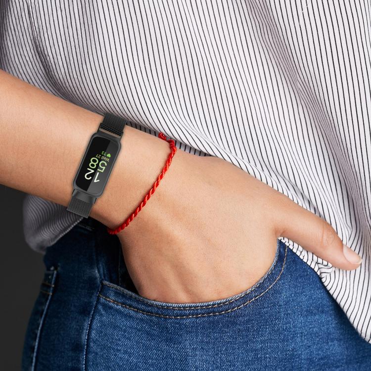 Bracelet de montre milanais en métal xDfind, For Fitbit Inspire 3