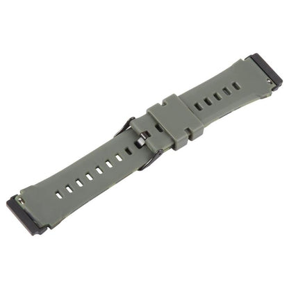 Bracelet de montre en silicone xDfind Black Connector à motif camouflage, For Fitbit Versa 2 / Versa