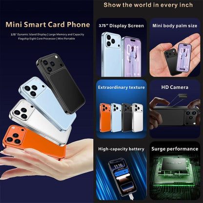 Melrose S17 Pro Mini, 4GB+64GB, 3.75 inch Android 12.0 MTK6765 Octa Core, Network: 4G, Dual SIM, Support Google Play