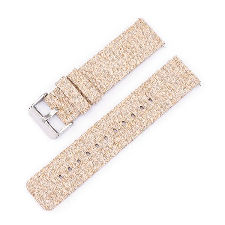Bracelet de montre en toile de nylon tissée avec boucle ardillon en acier inoxydable, 12mm, 14mm