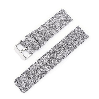 Bracelet de montre en toile de nylon tissée avec boucle ardillon en acier inoxydable, 12mm, 14mm