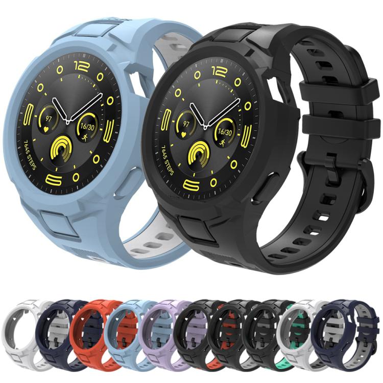 Bracelet de montre xDfind Sport intégré en TPU, For Huawei Watch GT 5 / 4 / 3 46mm, For Huawei Watch GT 5 / 4 / 3 41mm