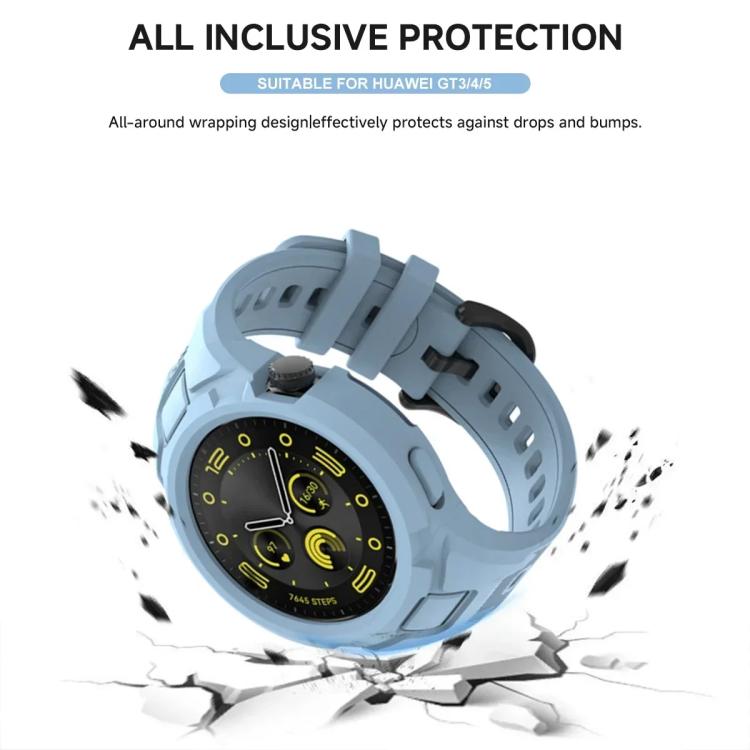 Bracelet de montre xDfind Sport intégré en TPU, For Huawei Watch GT 5 / 4 / 3 46mm, For Huawei Watch GT 5 / 4 / 3 41mm