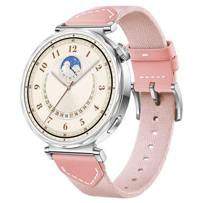 Bracelet de montre hybride en cuir tressé xDfind, For Huawei Watch GT 5 / 4 / 3 41mm