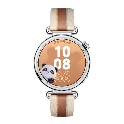 Bracelet de montre xDfind en cuir véritable tressé, For Huawei Watch GT 6 41mm