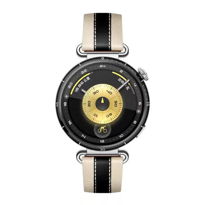 Bracelet de montre xDfind en cuir véritable tressé, For Huawei Watch GT 6 41mm