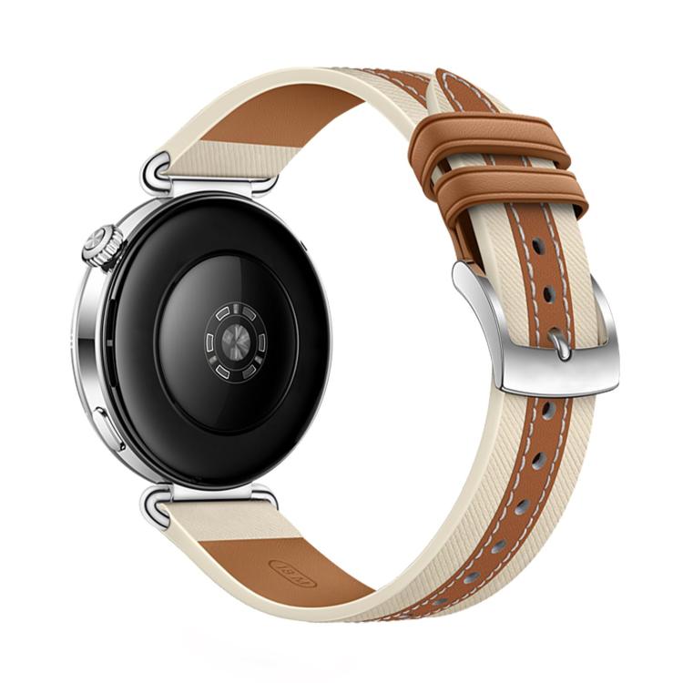 Bracelet de montre xDfind en cuir véritable tressé, For Huawei Watch GT 6 41mm
