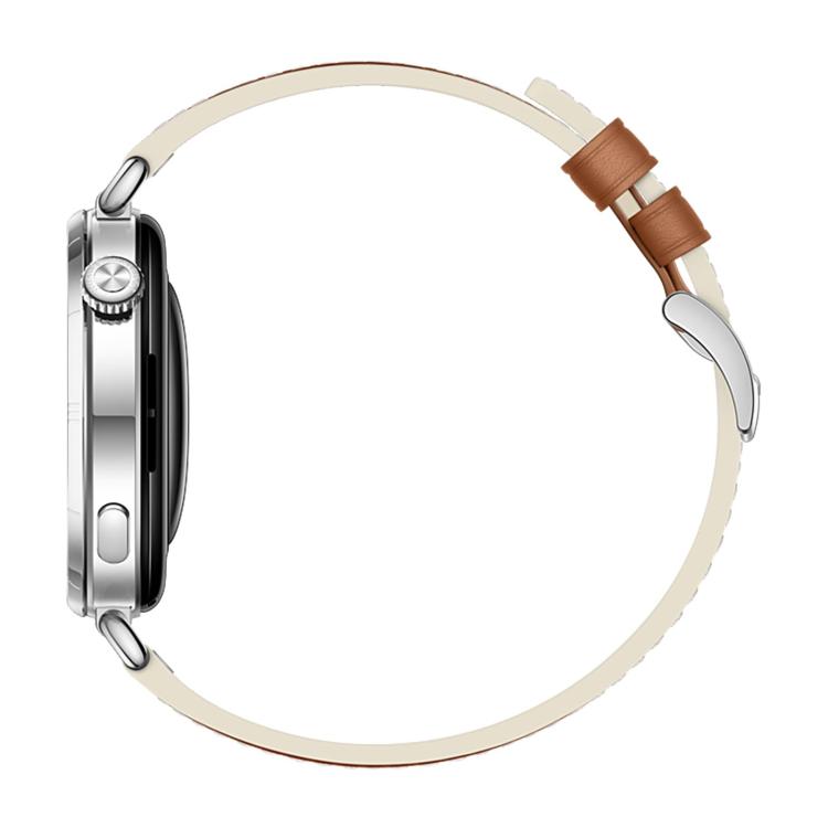 Bracelet de montre xDfind en cuir véritable tressé, For Huawei Watch GT 6 41mm