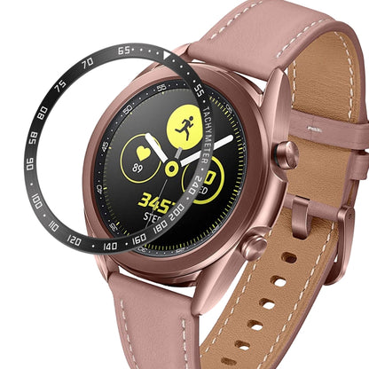 Bague de lunette en acier pour montre intelligente, version E, For Samsung Galaxy Watch 3 41mm, For Samsung Galaxy Watch 3 45mm