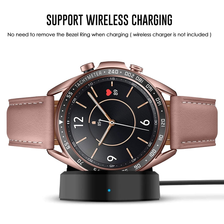 Bague de lunette en acier pour montre intelligente, version E, For Samsung Galaxy Watch 3 41mm, For Samsung Galaxy Watch 3 45mm