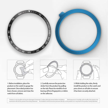 Bague de lunette en acier pour montre intelligente, version E, For Samsung Galaxy Watch 3 41mm, For Samsung Galaxy Watch 3 45mm