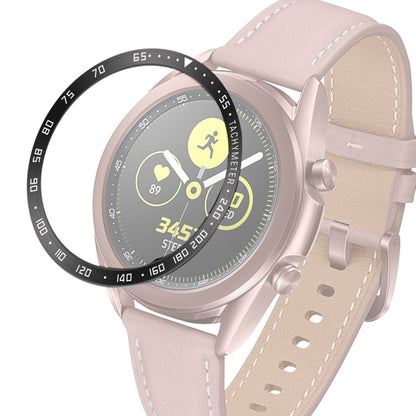 Bague de lunette en acier pour montre intelligente, version E, For Samsung Galaxy Watch 3 41mm, For Samsung Galaxy Watch 3 45mm