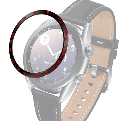 Bague de lunette en acier pour montre intelligente, version E, For Samsung Galaxy Watch 3 41mm, For Samsung Galaxy Watch 3 45mm