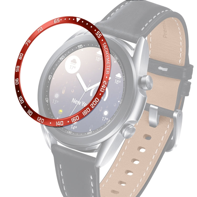 Bague de lunette en acier pour montre intelligente, version E, For Samsung Galaxy Watch 3 41mm, For Samsung Galaxy Watch 3 45mm