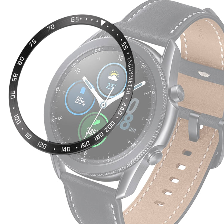 Bague de lunette en acier pour montre intelligente, version E, For Samsung Galaxy Watch 3 41mm, For Samsung Galaxy Watch 3 45mm