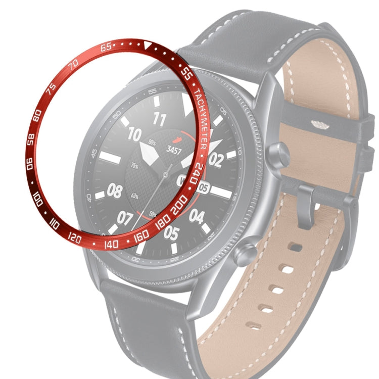 Bague de lunette en acier pour montre intelligente, version E, For Samsung Galaxy Watch 3 41mm, For Samsung Galaxy Watch 3 45mm