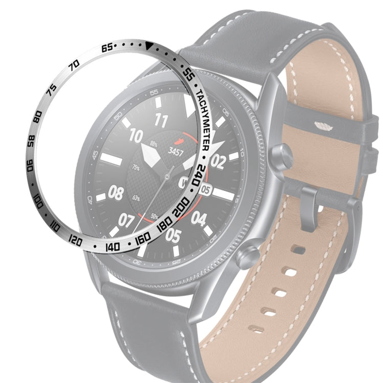 Bague de lunette en acier pour montre intelligente, version E, For Samsung Galaxy Watch 3 41mm, For Samsung Galaxy Watch 3 45mm