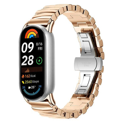 Bracelet de montre en métal irrégulier xDfind, For Xiaomi Smart Band 10 / 9 / 8