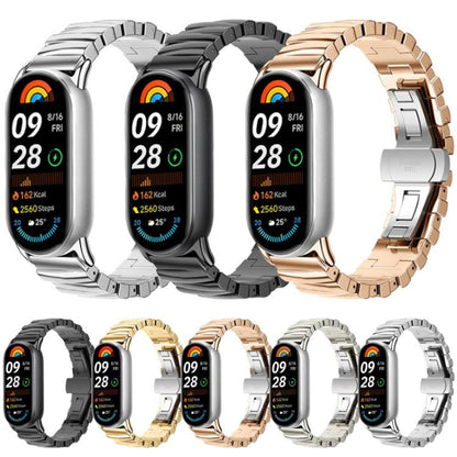 Bracelet de montre en métal irrégulier xDfind, For Xiaomi Smart Band 10 / 9 / 8