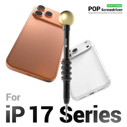 2UUL SD87 POP Screwdriver Replaceable Tip Screwdriver for iPhone 17 Series