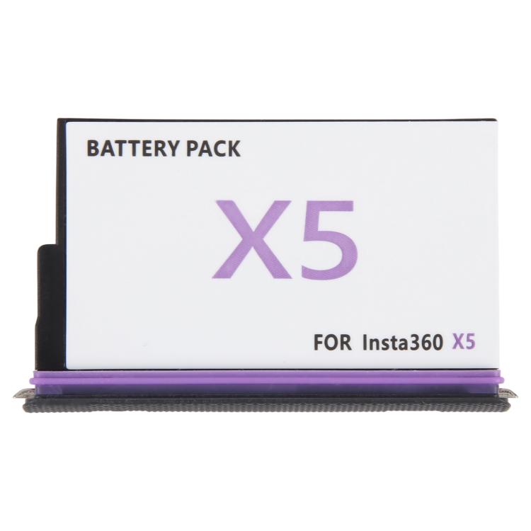 Batterie JH-X5 pour caméra d'action Insta360 X5, 2800 mAh, For Insta360 X5