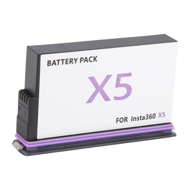 Batterie JH-X5 pour caméra d'action Insta360 X5, 2800 mAh, For Insta360 X5