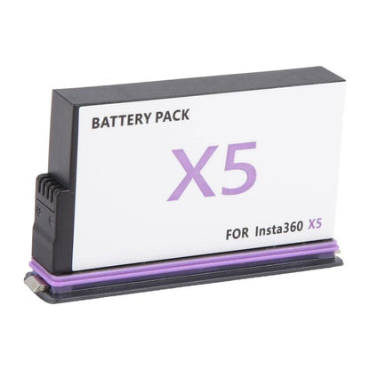 Batterie JH-X5 pour caméra d'action Insta360 X5, 2800 mAh, For Insta360 X5