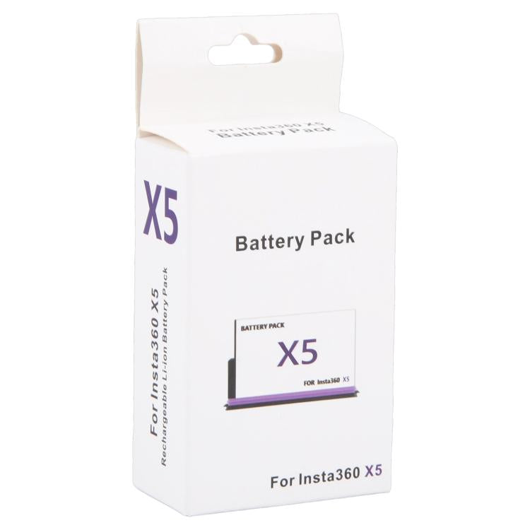Batterie JH-X5 pour caméra d'action Insta360 X5, 2800 mAh, For Insta360 X5