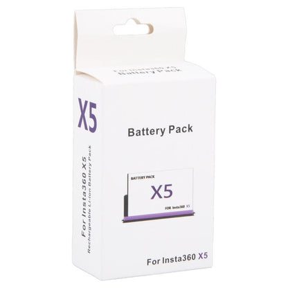 Batterie JH-X5 pour caméra d'action Insta360 X5, 2800 mAh, For Insta360 X5