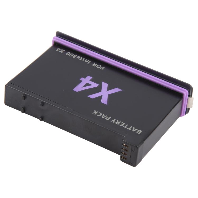 Batterie JH-X4 pour caméra d'action Insta360 X4, 2500 mAh, For Insta360 X4