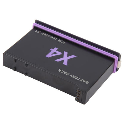 Batterie JH-X4 pour caméra d'action Insta360 X4, 2500 mAh, For Insta360 X4