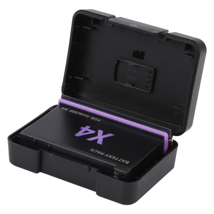 Batterie JH-X4 pour caméra d'action Insta360 X4, 2500 mAh, For Insta360 X4