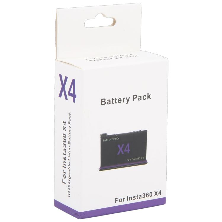 Batterie JH-X4 pour caméra d'action Insta360 X4, 2500 mAh, For Insta360 X4