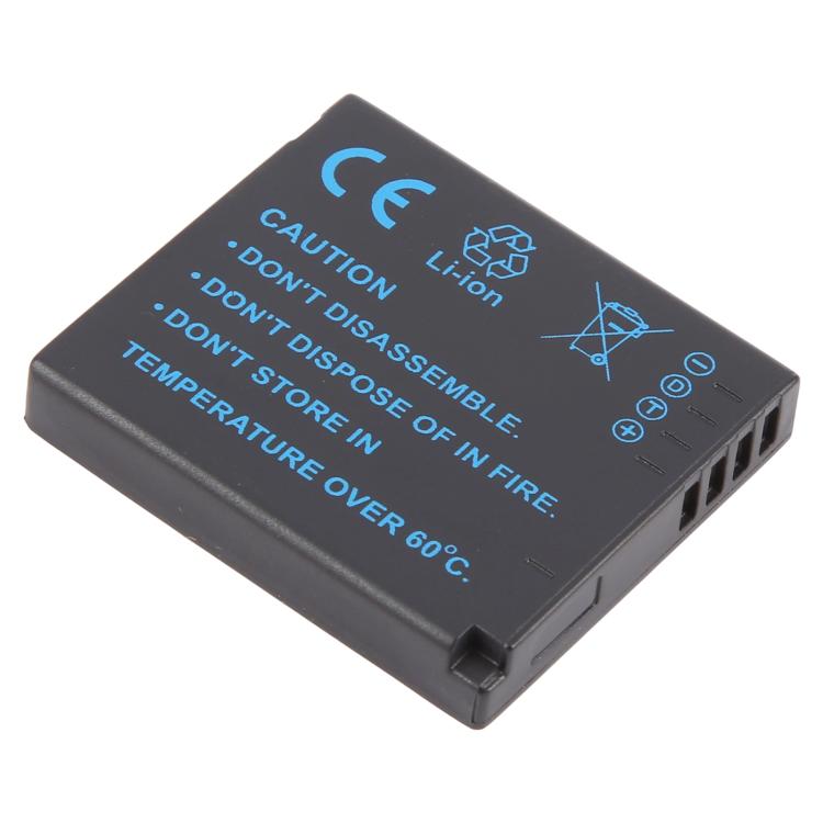 Batterie pour appareil photo DMW-BCG10 1250 mAh compatible avec les modèles Panasonic DMC-ZS20 / ZS1 / ZS3 / ZS5 / ZS7 / ZS8 / TZ2, DMW-BCG10