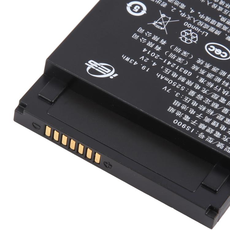 Batterie 3,7 V 5250 mAh pour terminal de point de vente PAX A920C IS900, For PAX A920C
