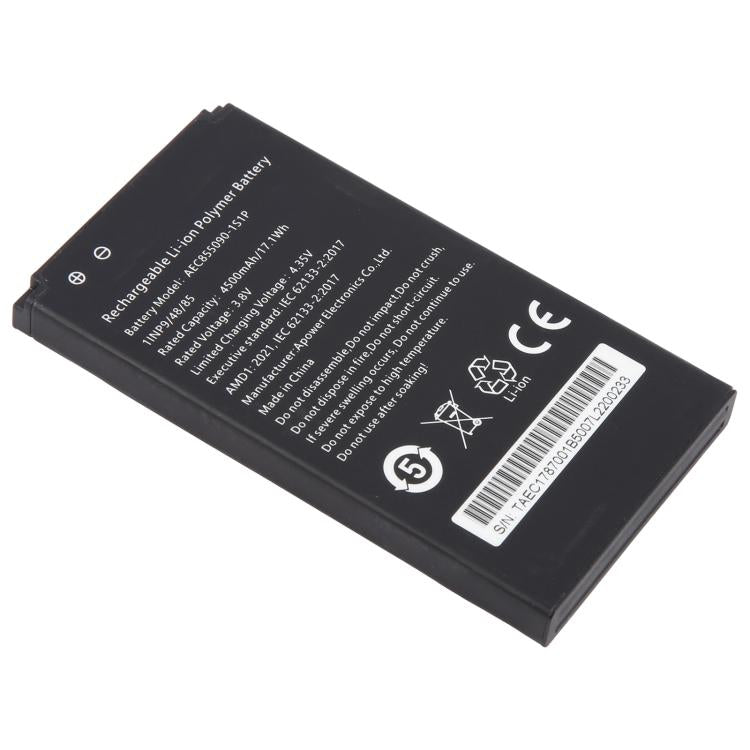 Batterie AEC855090-1S1P 3,8 V 4500 mAh pour routeur Wi-Fi mobile HUA XING Space 5G, For HUA XING Space 5G Mobile WiFi