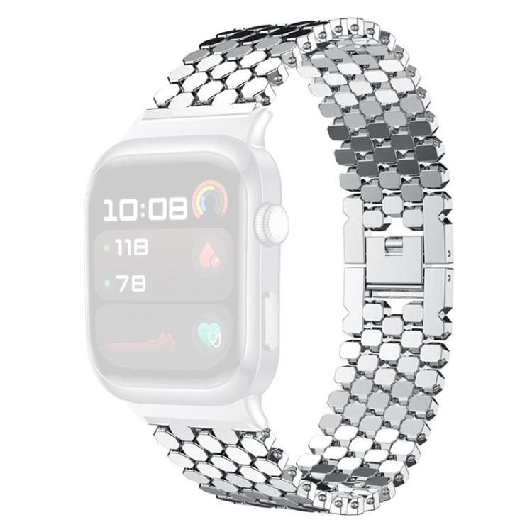 Bracelet de montre en métal à texture écailles de poisson xDfind, For Huawei Watch D2