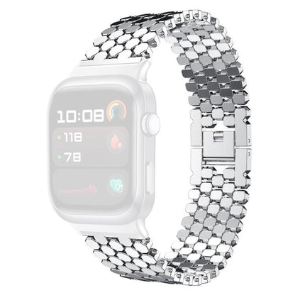 Bracelet de montre en métal à texture écailles de poisson xDfind, For Huawei Watch D2