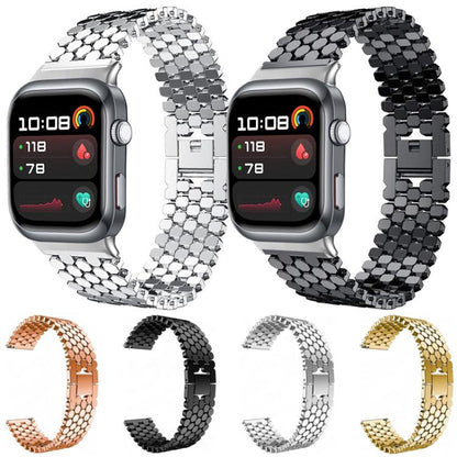 Bracelet de montre en métal à texture écailles de poisson xDfind, For Huawei Watch D2