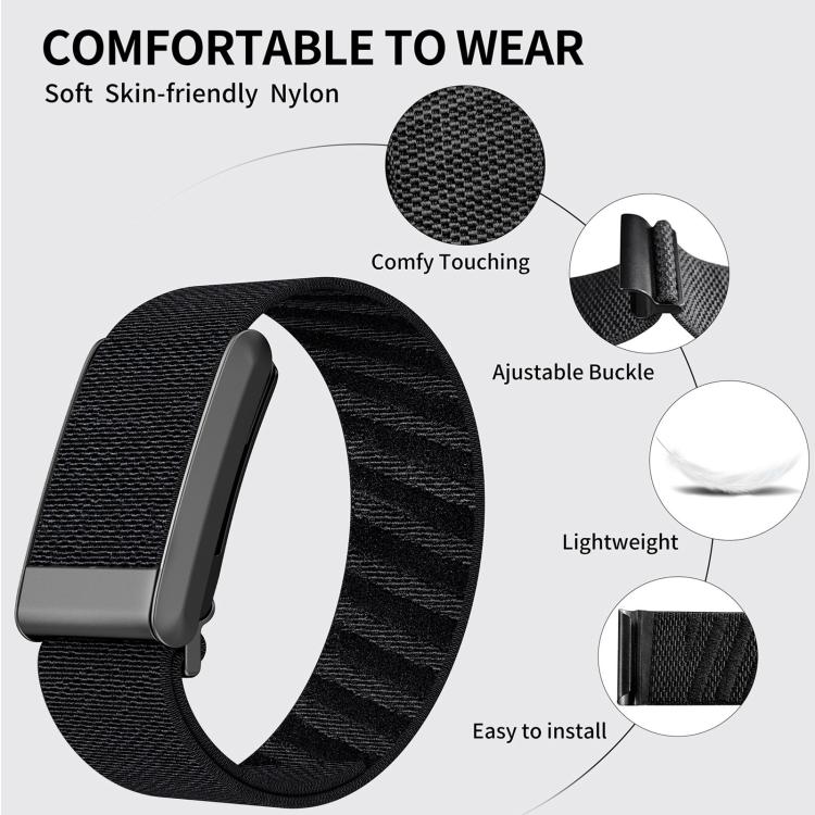 Bracelet de montre en nylon élastique à motif sport xDfind, For WHOOP 4.0