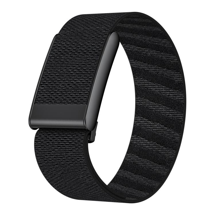 Bracelet de montre xDfind Sport à boucle noire élastique en nylon à motif sergé, For WHOOP 5.0 Standard Version