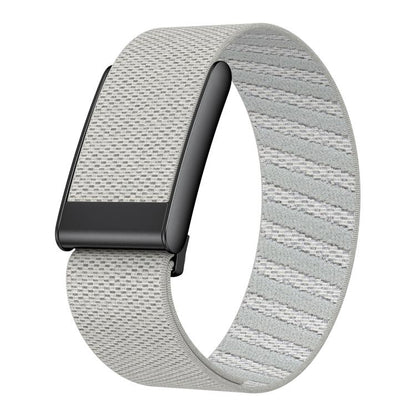 Bracelet de montre xDfind Sport à boucle noire élastique en nylon à motif sergé, For WHOOP 5.0 Standard Version