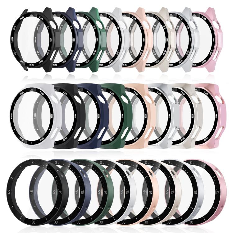 xDfind Protection de montre en film trempé dégradé avec protection intégrée pour PC, For Huawei Watch GT 6 Pro 46mm, For Huawei Watch GT 6 46mm, For Huawei Watch GT 6 41mm