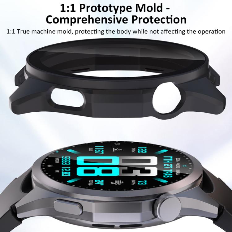 xDfind Protection de montre en film trempé dégradé avec protection intégrée pour PC, For Huawei Watch GT 6 Pro 46mm, For Huawei Watch GT 6 46mm, For Huawei Watch GT 6 41mm