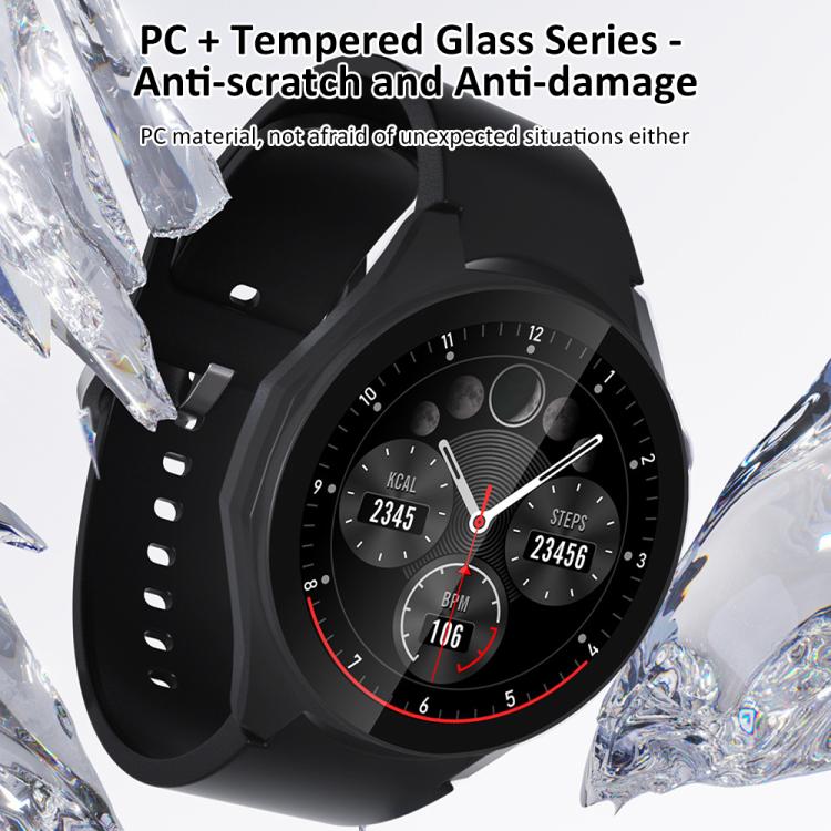 xDfind Protection de montre en film trempé dégradé avec protection intégrée pour PC, For Huawei Watch GT 6 Pro 46mm, For Huawei Watch GT 6 46mm, For Huawei Watch GT 6 41mm