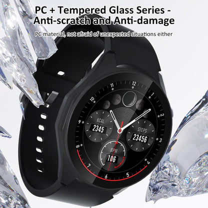 xDfind Protection de montre en film trempé dégradé avec protection intégrée pour PC, For Huawei Watch GT 6 Pro 46mm, For Huawei Watch GT 6 46mm, For Huawei Watch GT 6 41mm