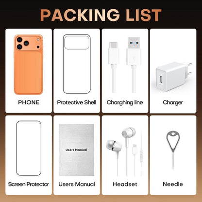 I17 Pro Max / THA97, 3 Go + 16 Go, écran 6,58 pouces, Android 10, processeur quadricœur MTK6737, réseau 4G, double SIM, EU Plug, US Plug, UK Plug, AU Plug
