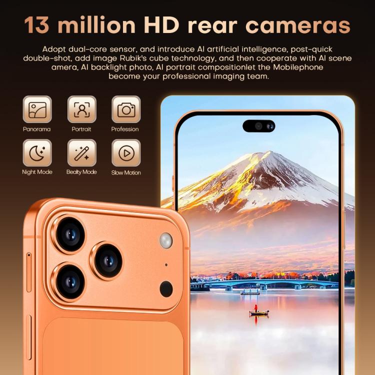 I17 Pro Max / THA97, 3 Go + 16 Go, écran 6,58 pouces, Android 10, processeur quadricœur MTK6737, réseau 4G, double SIM, EU Plug, US Plug, UK Plug, AU Plug