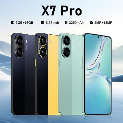 X7 Pro / ZKU129, 3 Go + 16 Go, écran 6,56 pouces, Android 10, processeur quadricœur MTK6737, réseau 4G, double SIM, EU Plug, US Plug, UK Plug, AU Plug